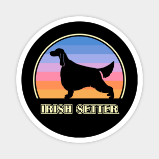 Irish Setter Vintage Sunset Dog Magnet